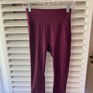Maroon Fabletics Leggings